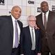 Charles Barkley, Wolf Blitzer and Shaquille O’Neal at Madison Square Garden in New Yirk City on May 13, 2015 (Theo Wargo/Getty Images for Turner)